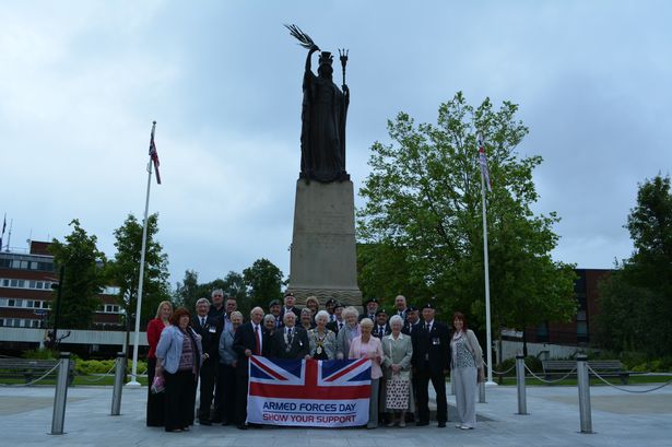 Opening of the Ernest Cope Centre, Royal British Legion Outreach Centre, on Earle Street