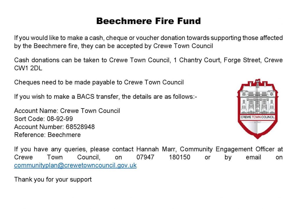 Beechmere Fire Donations Fund