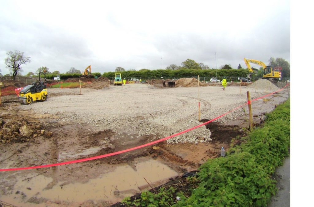 Update on Crewe Green Island - Works ongoing, is the end in sight?