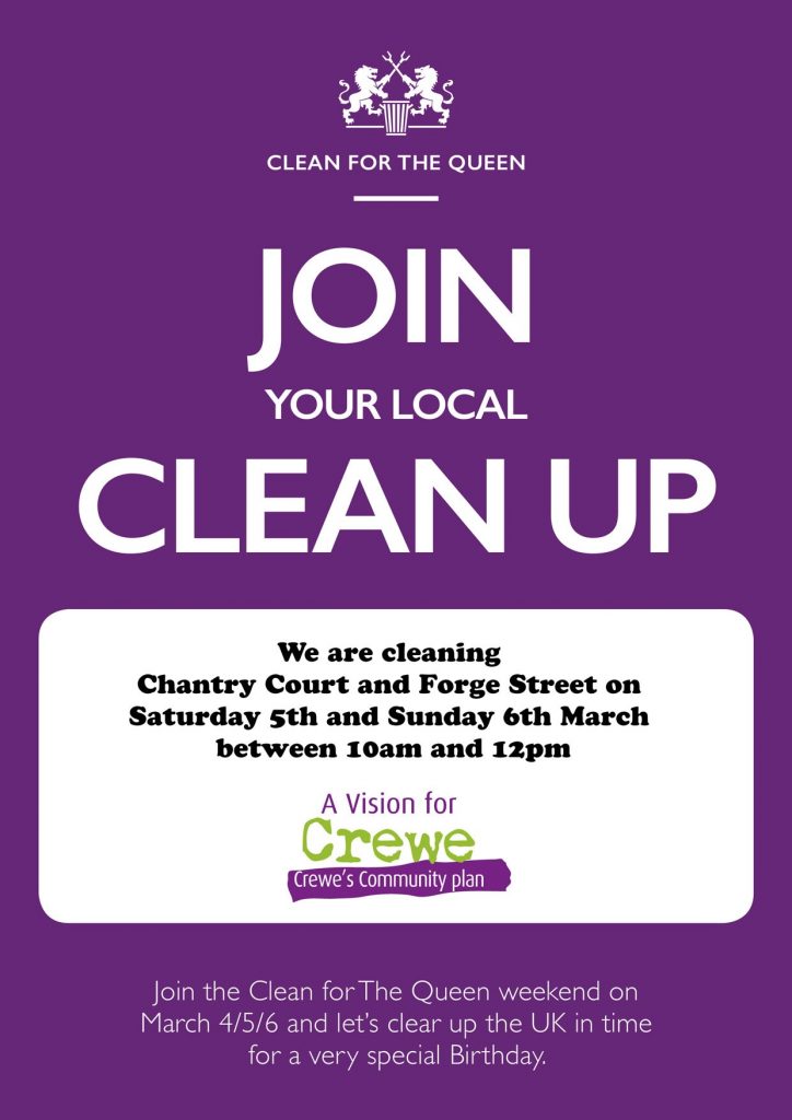 Clean for the Queen – 5th and 6th March 2016