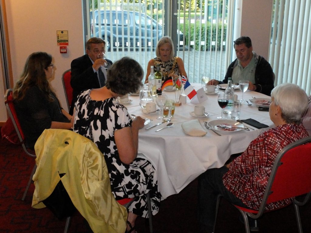 24th July - Welcome Dinner for CANTA Summer School