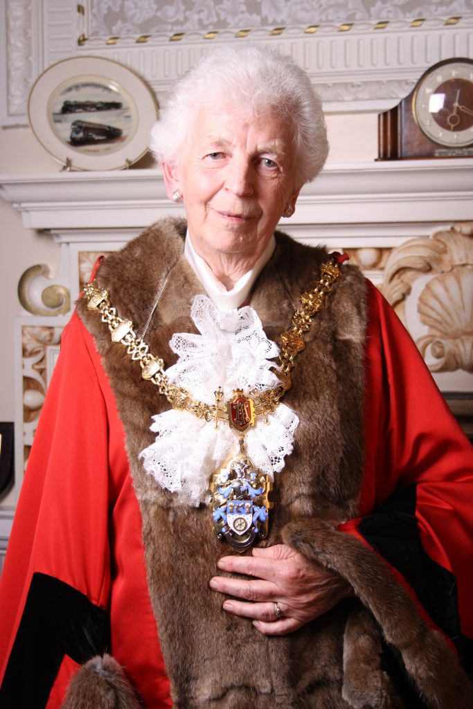 Pam Minshall, former Mayor of Crewe
