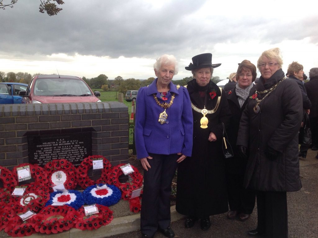 Service of Remembrance at the Bridgemere Memorial