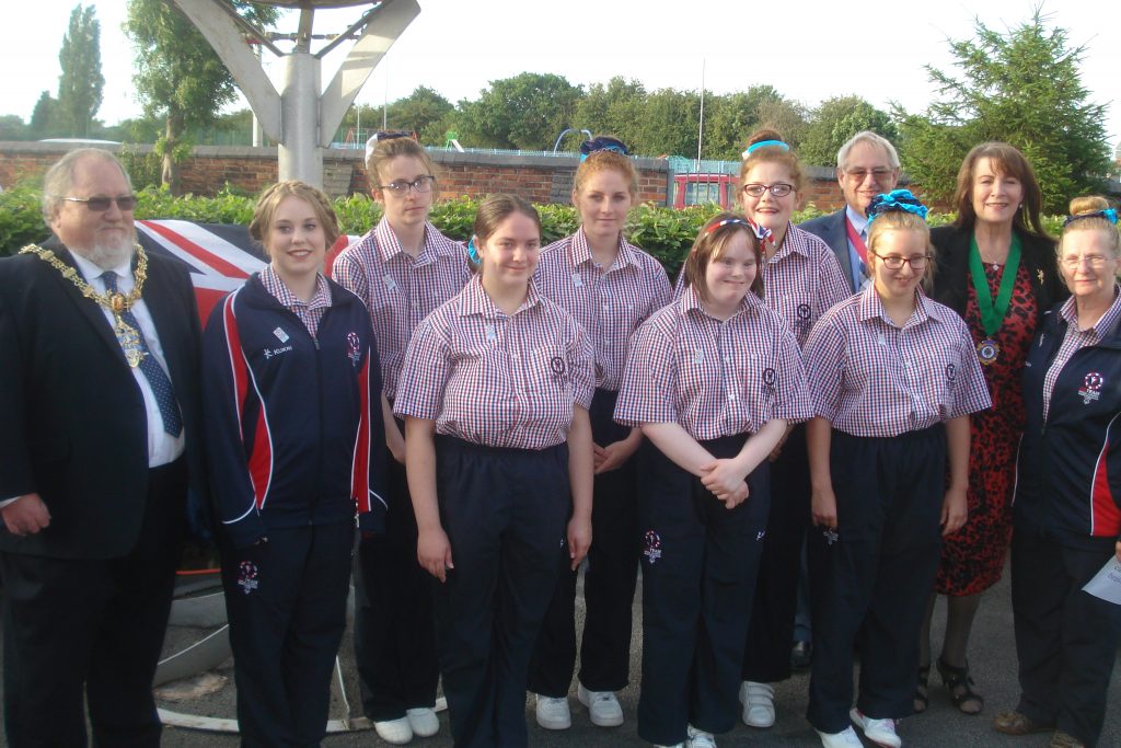 18th July - Lighting the Flame of Hope with the Great British Rhythmic Gymnastics Team