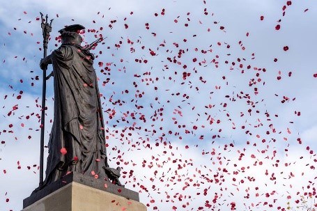 Crewe commemorates the 100th anniversary of the end of the Great War