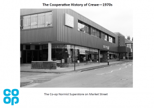 Co op Normid superstore on Market Street 1970s