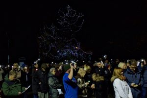 Tree of Light service Crewe 2022 by Jo Taylor