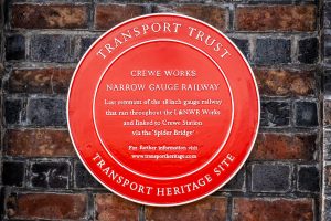 Red Heritage Plaque