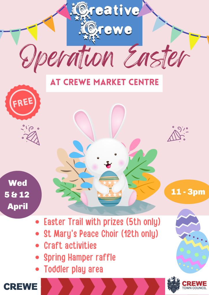 Crewe Town Council launches Operation Easter activities