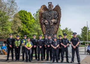 230503 Knife Angel Ceremony #0034