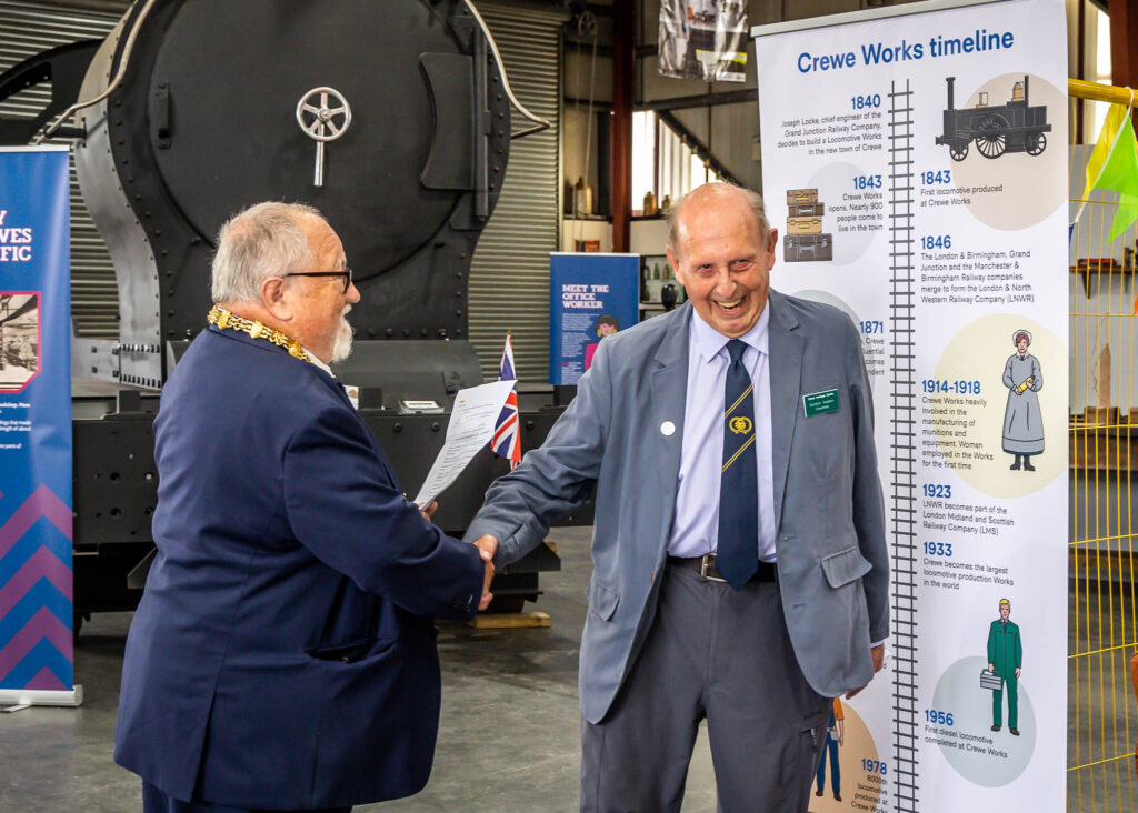 “Forging History: 180 years of the Crewe Works” exhibition officially opened!