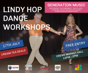 Lindy Hop Afternoon Flyer (Facebook Post)