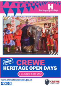An image showing the front cover of the Heritage Open Days 2024 leaflet