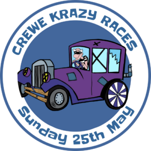 Crewe Krazy Races logo 2025